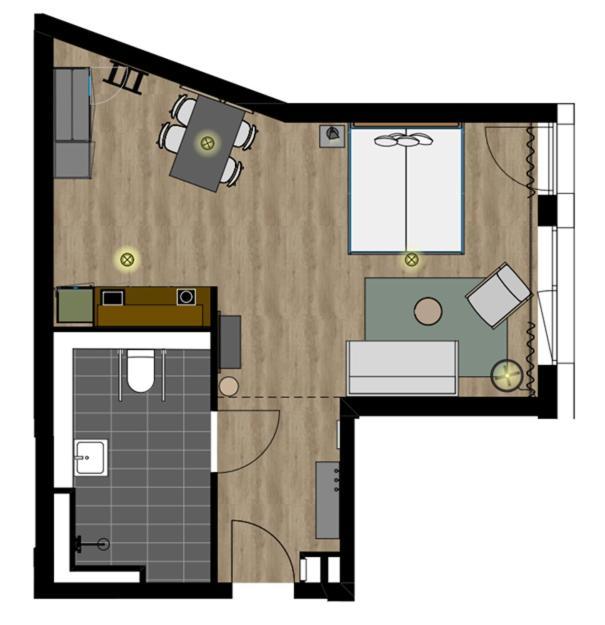 Black F Tower - Serviced Apartments Friburgo de Brisgovia Habitación foto
